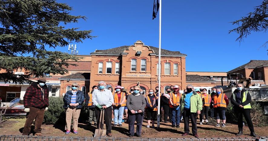 Goulburn Base Hospital relocates its historic roses